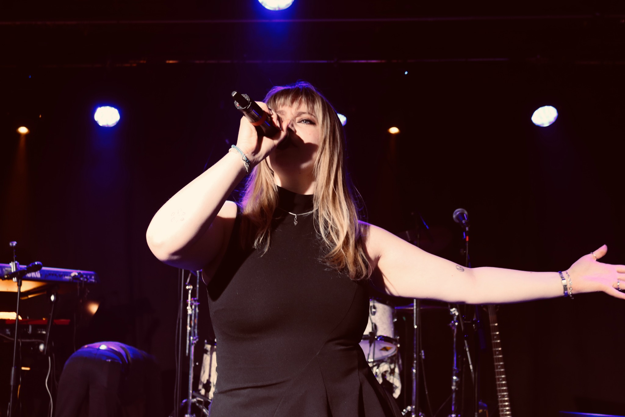 Vanja V på scenen